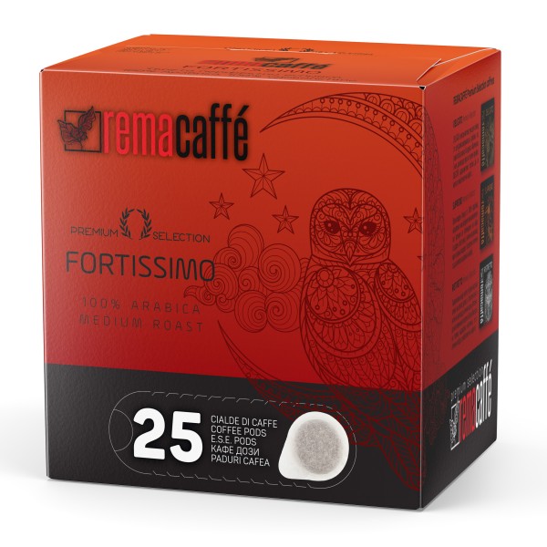 REMACAFFE Fortissimo Premium Selection филтърни дози 25 бр.